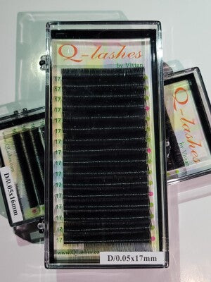 Volume 3D Single Lashes: CC 0.03