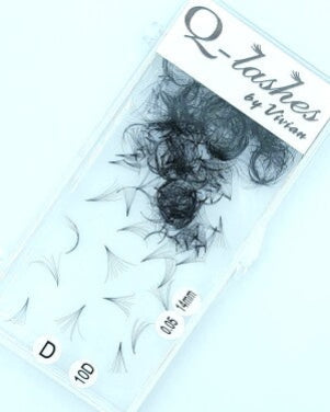 Bulk 10D Pre-made Lash Volume Fans - D 0.05